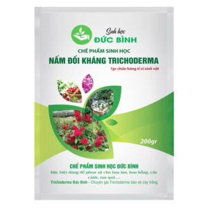 Chế phẩm sinh học nấm đối kháng Trichoderma cho hoa hồng hoa lan dạng tưới