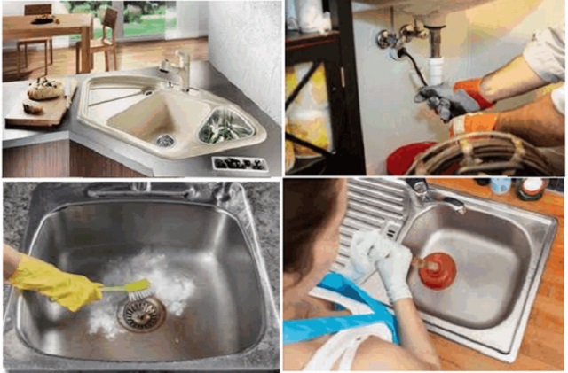 Bồn rửa bát là nơi thường gây ra mùi hôi.