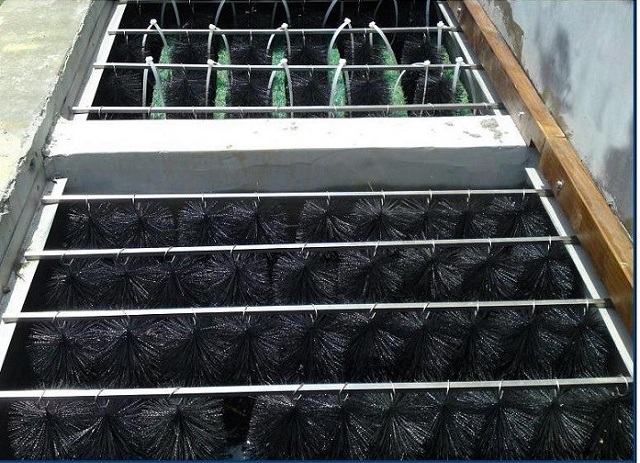 Một bộ phận của hệ thống lọc nước