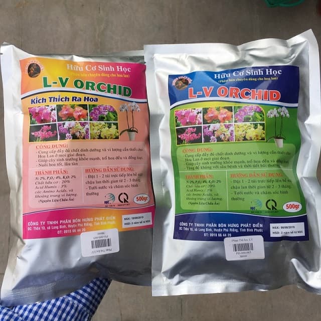 Phân bón mà lan cần phải đáp ứng đầy đủ đạm, lân và kali