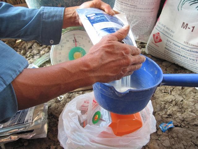 Sử dụng chế phẩm vi sinh