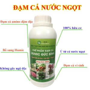 Chế phẩm đạm cá humic Đức Bình