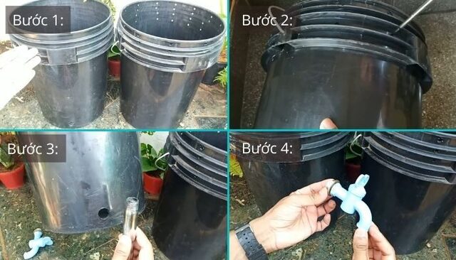 Một số bước đơn giản giúp bạn làm thành công thùng ủ rác hữu cơ