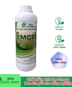 Chế phẩm sinh học Emgro – Men Em gốc cho nông nghiệp