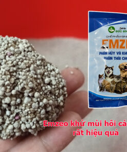 Emzeo khử mùi hôi cát mèo rất hiệu quả