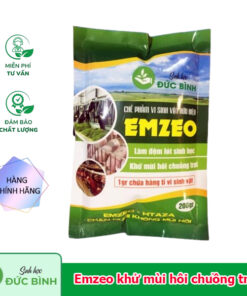 Emzeo khử mùi hôi chuồng trại chăn nuôi lợn, gà, bò, dê, thỏ, nhím