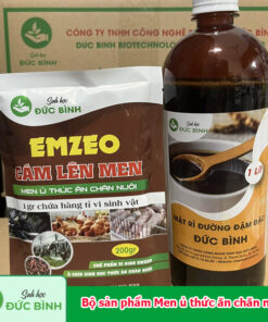 Bộ sản phẩm Men ủ thức ăn chăn nuôi