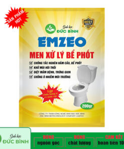 Men xử lý bể phốt Emzeo đã được nhiều bà con tin dùng vì chất lượng tạo nên niềm tiin