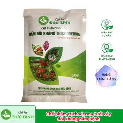 Chế phẩm Trichoderma tưới cây