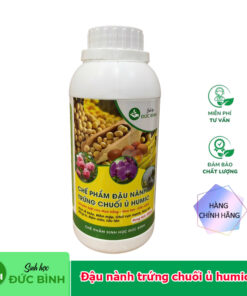 Chế phẩm đậu nành trứng chuối ủ humic Đức Bình - Sản phẩm chuyên biệt cho hoa lan, hoa hồng, cây cảnh