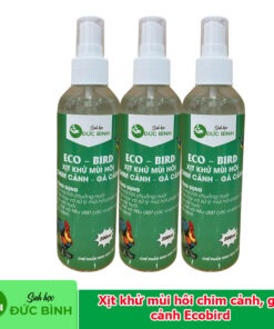 Chế phẩm Xịt khử mùi hôi chim cảnh, gà cảnh Ecobird